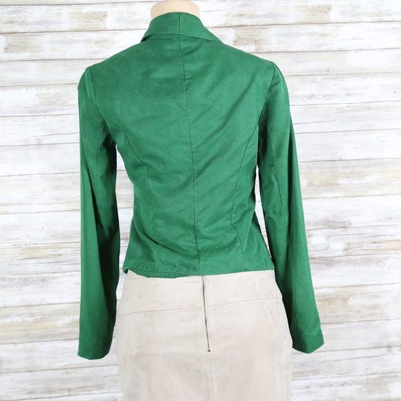 Anthropologie Cartonnier Green Soft Blazer  sz 0 - Picture 5 of 8